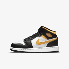 (GS) Air Jordan 1 Mid 'Pollen' (2021) 554725-177 downtown vibe sleek mindset