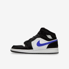 (GS) Air Jordan 1 Mid 'Racer Blue' (2021) 554725-084 function   feel easy polish