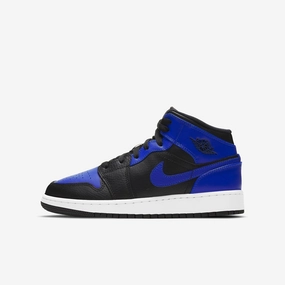 (GS) Air Jordan 1 Mid 'Royal' (2021) 554725-077 comfort zone modern motion