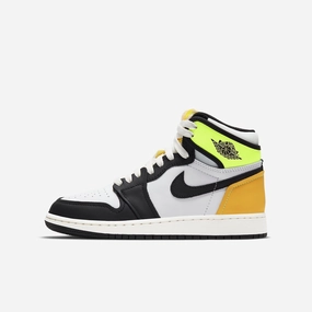 (GS) Air Jordan 1 Retro High OG 'Volt / Gold' (2021) 575441-118 daily vibe easy polish