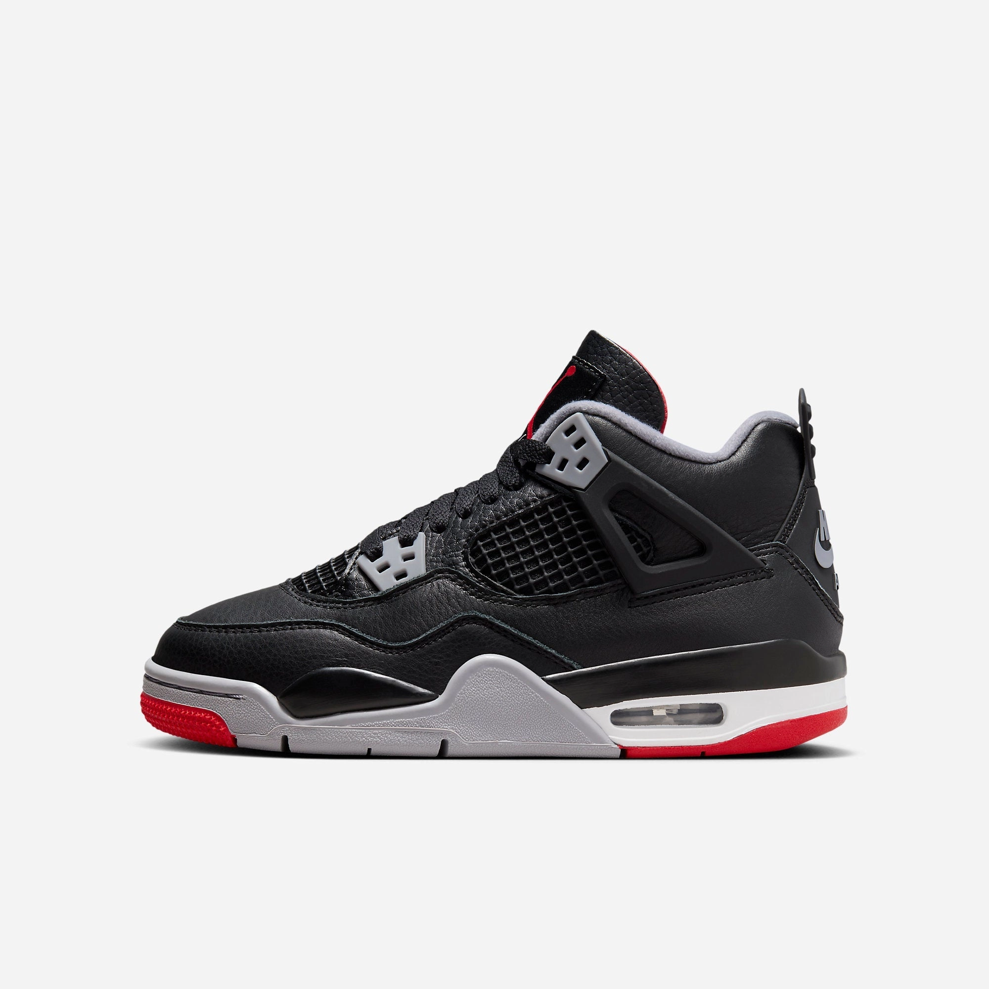 (GS) Air Jordan 4 Retro 'Reimagined Bred' (2024) FQ8213-006 evolved form cool in motion