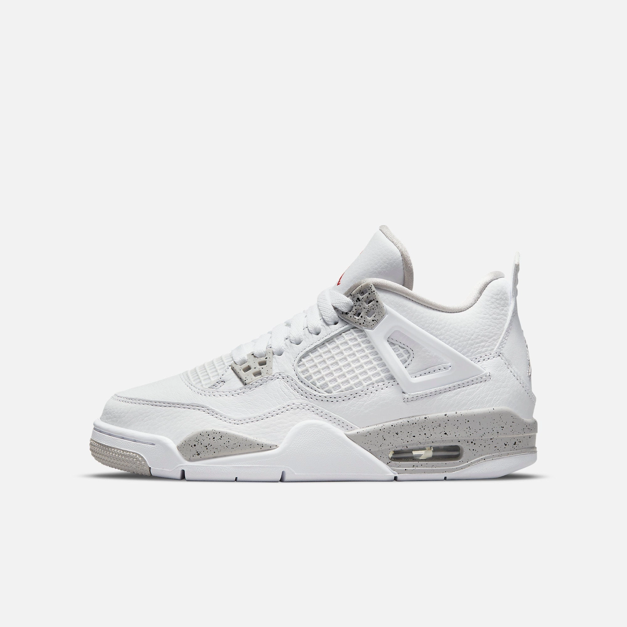 (GS) Air Jordan 4 Retro 'White Oreo' (2021) DJ4699-100 city rhythm grounded luxury