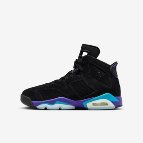 (GS) Air Jordan 6 Retro 'Black / Aqua' (2023) 384665-004 utility in style wear with intent