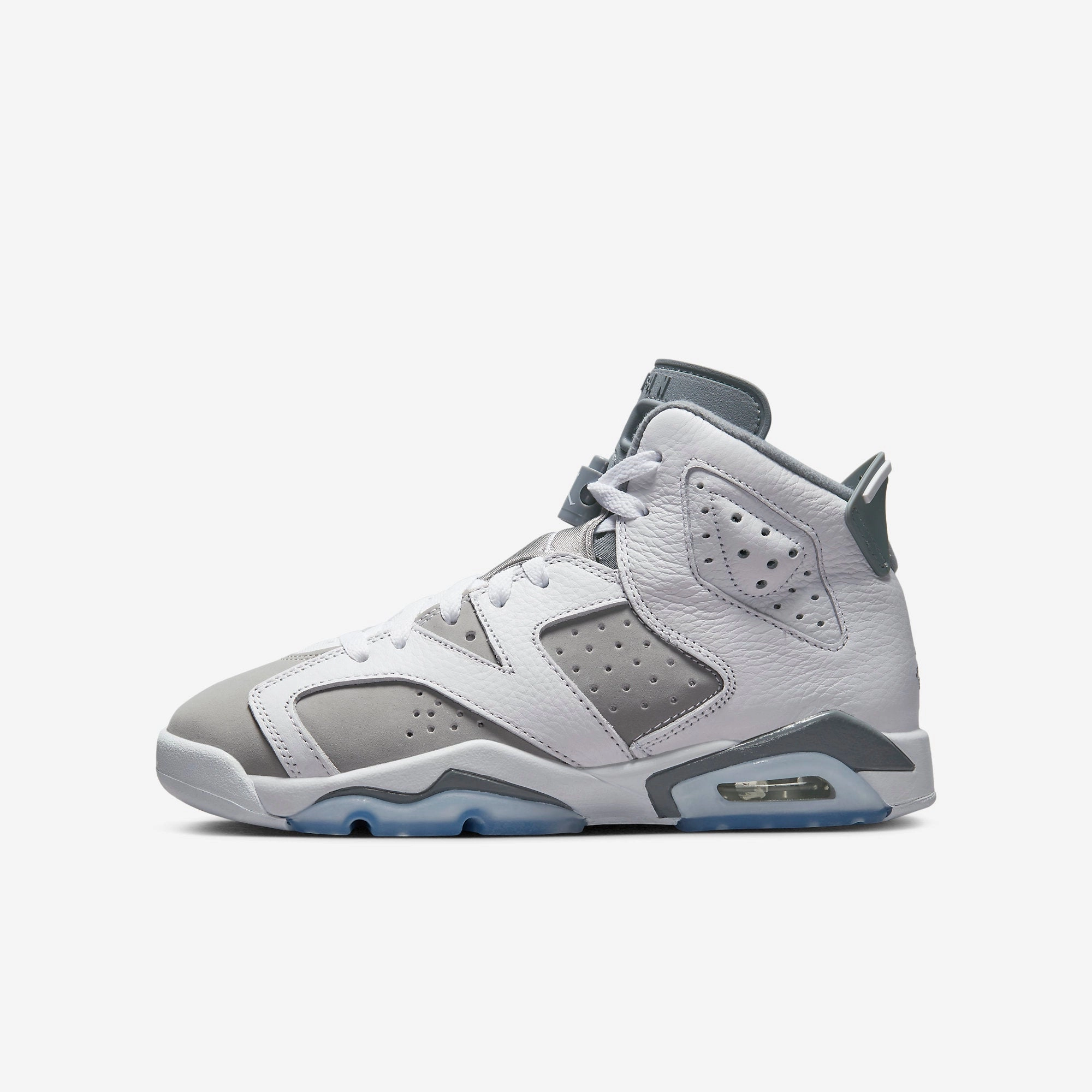 (GS) Air Jordan 6 Retro 'Cool Grey' (2023) 384665-100 motion-driven wear fresh function