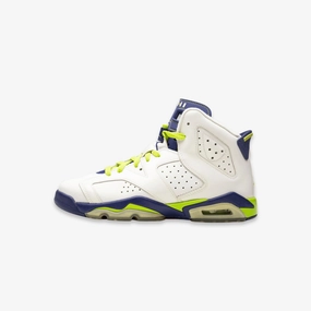 (GS) Air Jordan 6 Retro 'Seahawks' (2014) 543390-108 constant vibe live lightwear