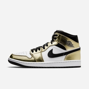(Men's) Air Jordan 1 Mid SE 'Metallic Gold' (2020) DC1419-700 city rhythm tailored for life