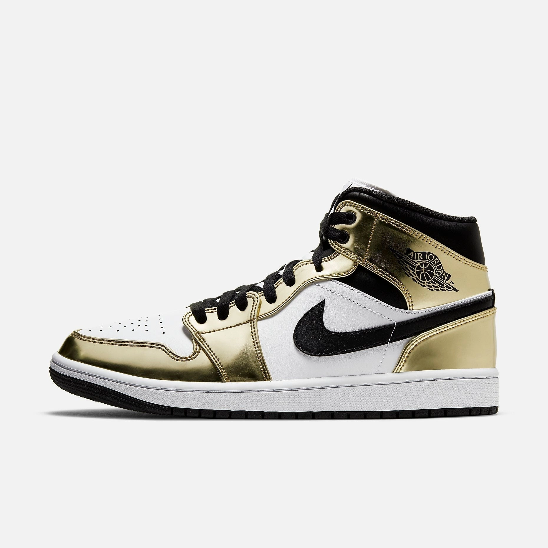 (Men's) Air Jordan 1 Mid SE 'Metallic Gold' (2020) DC1419-700 engineered comfort crafted ease