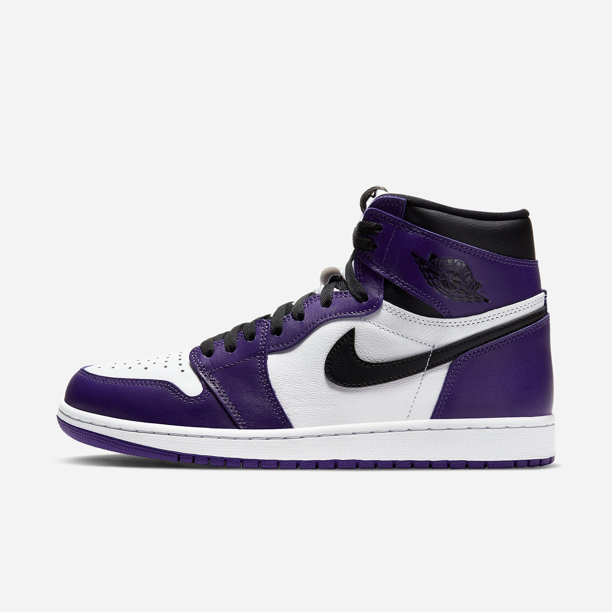 (Men's) Air Jordan 1 Retro High OG 'Court Purple 2.0' (2020) 555088-500 low-key luxe modular core