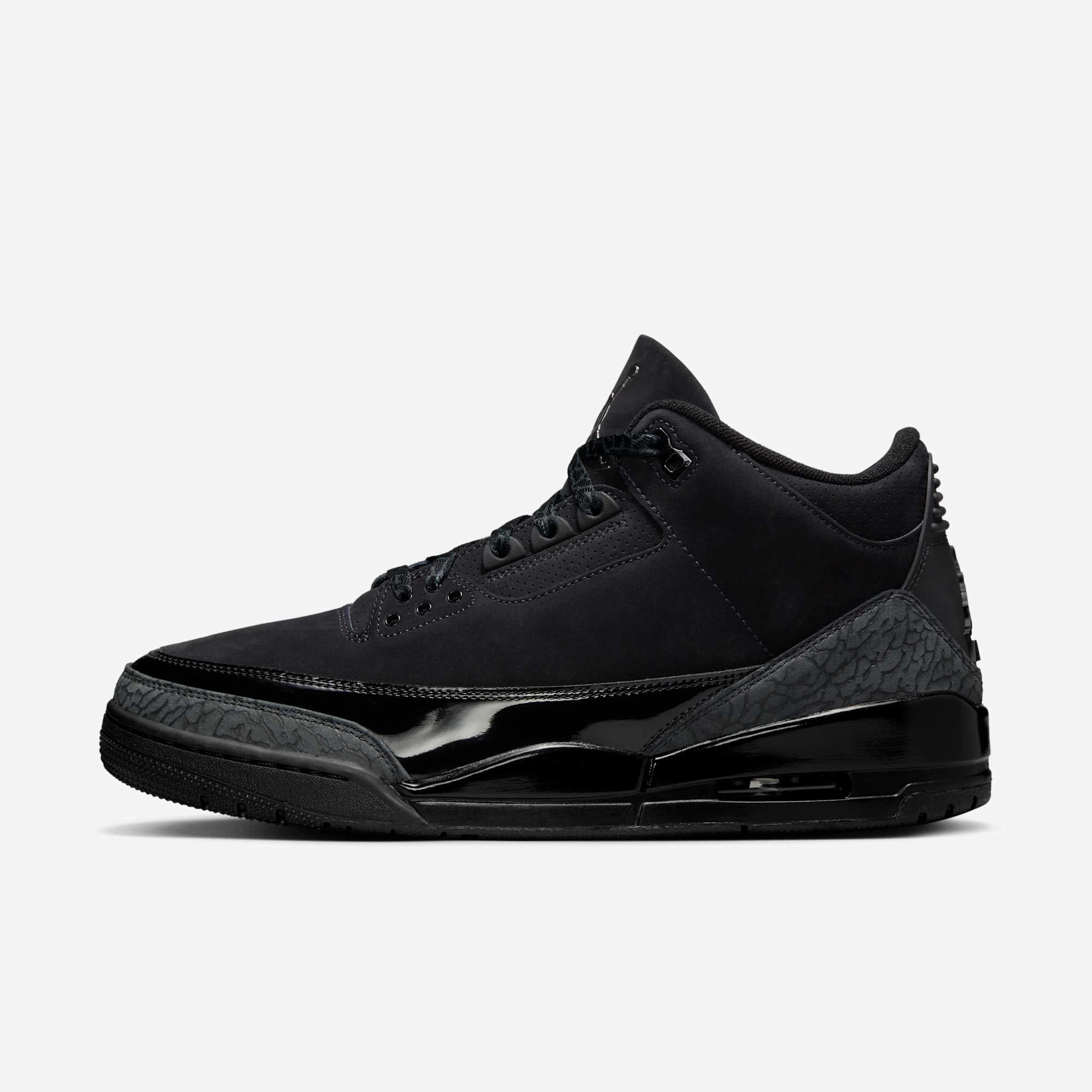 (Men's) Air Jordan 3 Retro 'Black Cat' (2025) CT8532-001 core function made for days