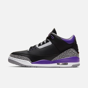 (Men's) Air Jordan 3 Retro 'Court Purple' (2020) CT8532-050 visual ease vibe-proof