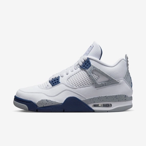 (Men's) Air Jordan 4 Retro 'Midnight Navy' (2022) DH6927-140 wear your world city-layered
