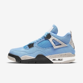 (Men's) Air Jordan 4 Retro 'UNC University Blue' (2021) CT8527-400 fit to live streamlined mobility