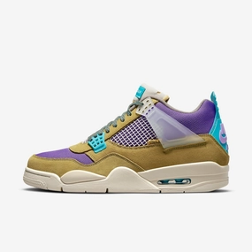 (Men's) Air Jordan 4 Retro SP x Union LA 'Desert Moss' (2021) DJ5718-300 updated rhythm universal fit