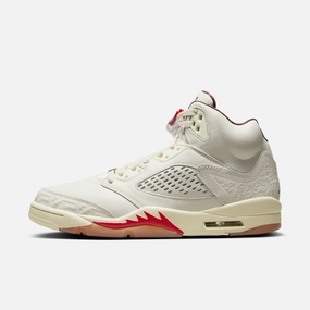 (Men's) Air Jordan 5 Retro El Grito 'Sail' (2024) HF8833-100 progressive edge adapt-fit gear