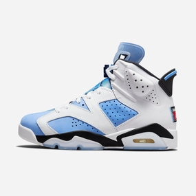 (Men's) Air Jordan 6 Retro 'White / UNC University Blue' (2022) CT8529-410 shift-mode layer mindset