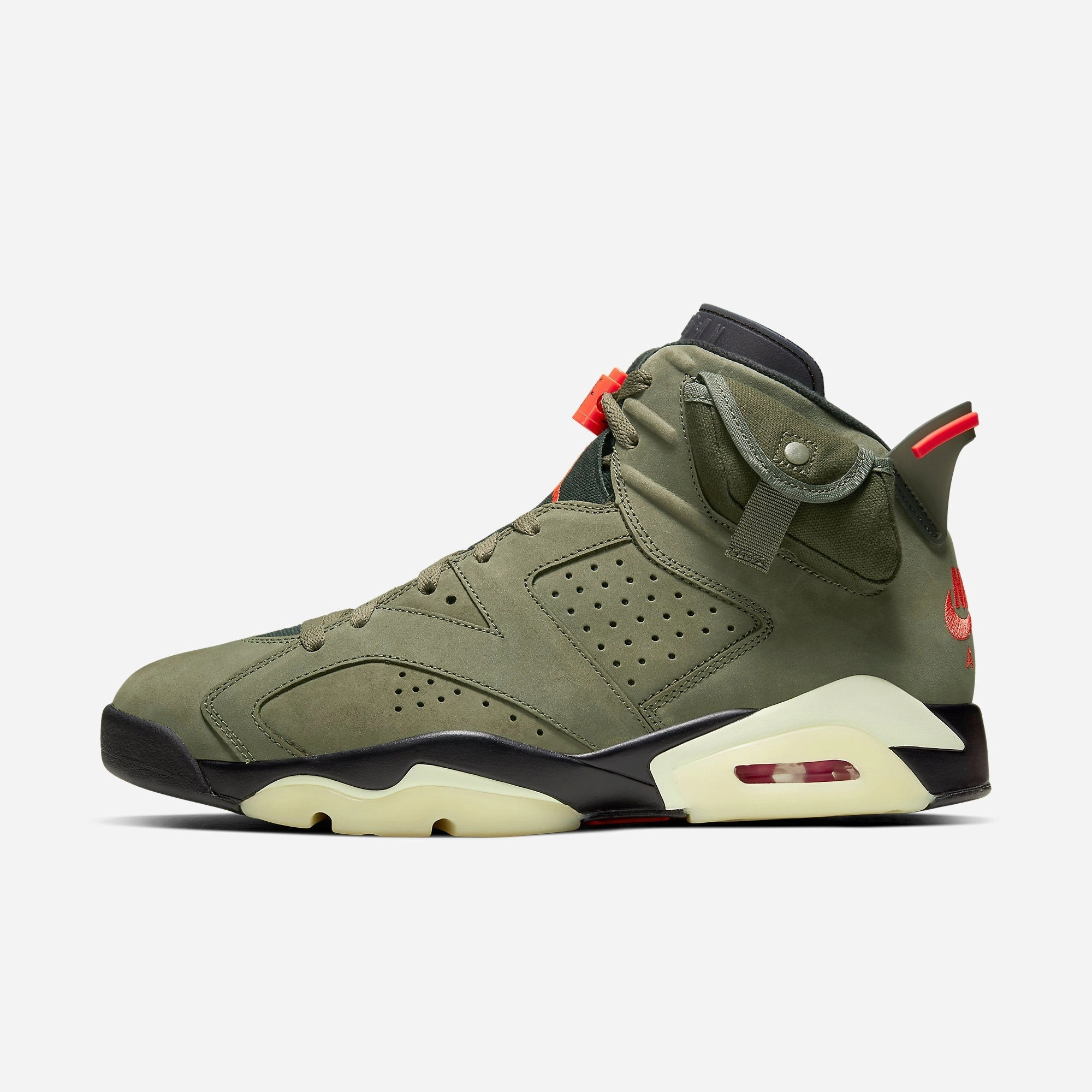(Men's) Air Jordan 6 Retro SP x Travis Scott 'Cactus Jack Medium Olive' (2019) CN1084-200 streamlined life seasonless energy