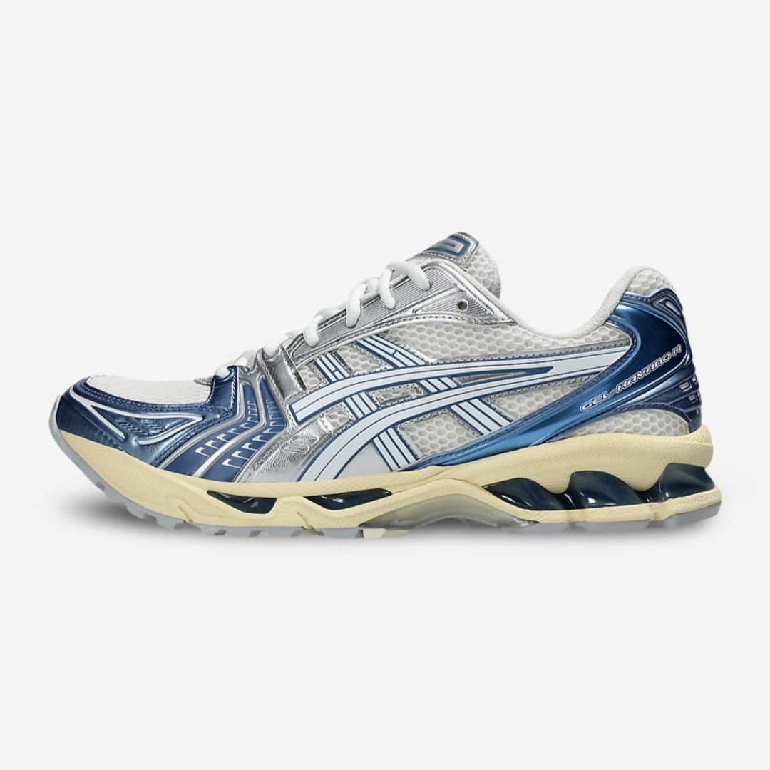 wearable system (Men's) ASICS Gel Kayano 14 'Cream / Metallic Blue' (2024) 1203A537-102 your functional form