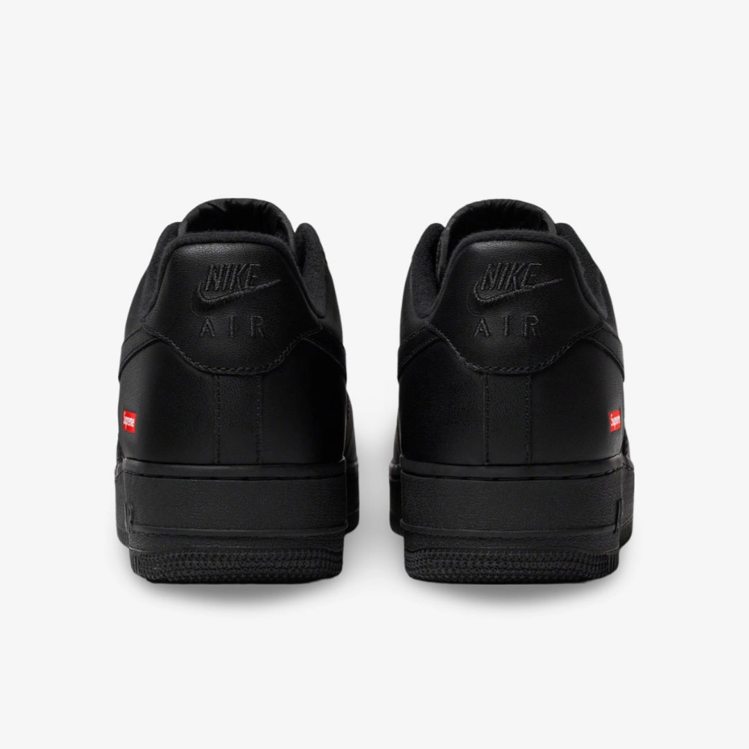 (Men's) Nike Air Force 1 Low SP x Supreme 'Box Logo' Black (2020) CU9225-001 bold harmony