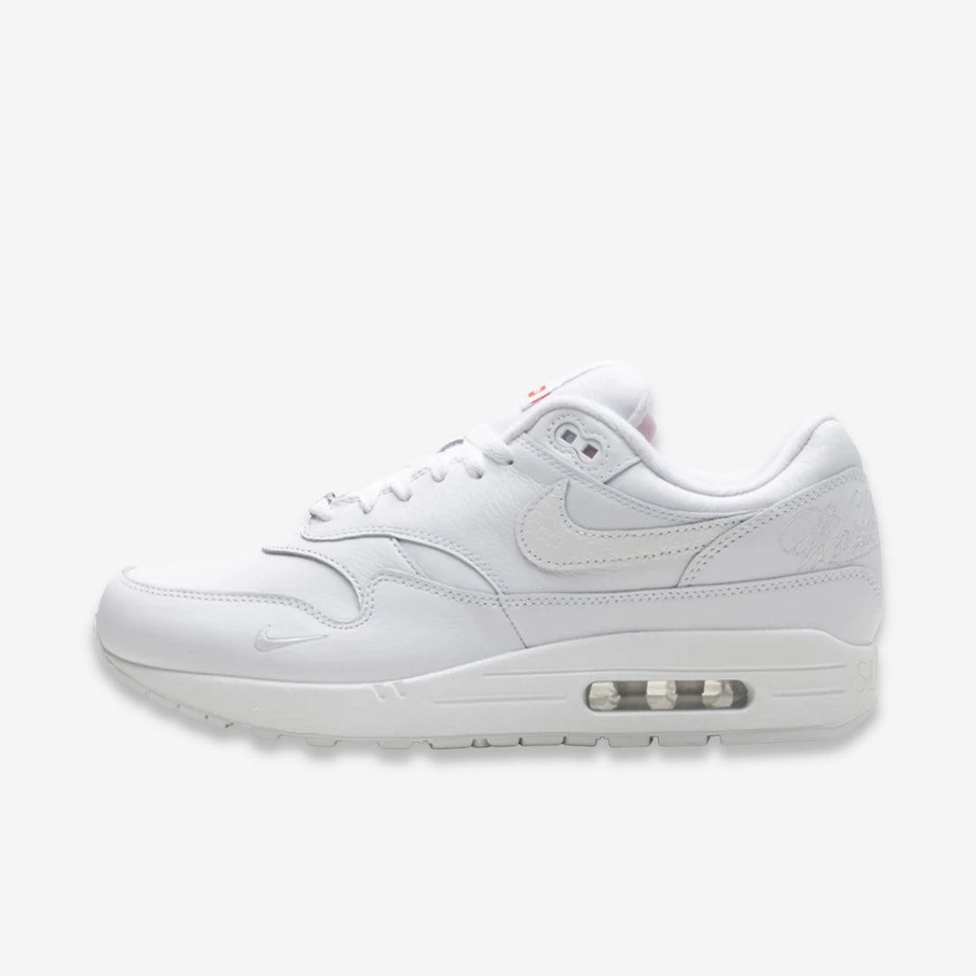 (Men's) Nike Air Max 1 '87 SP x Supreme 'Triple White' (2025) HF8813-100 curated for motion crafted pulse