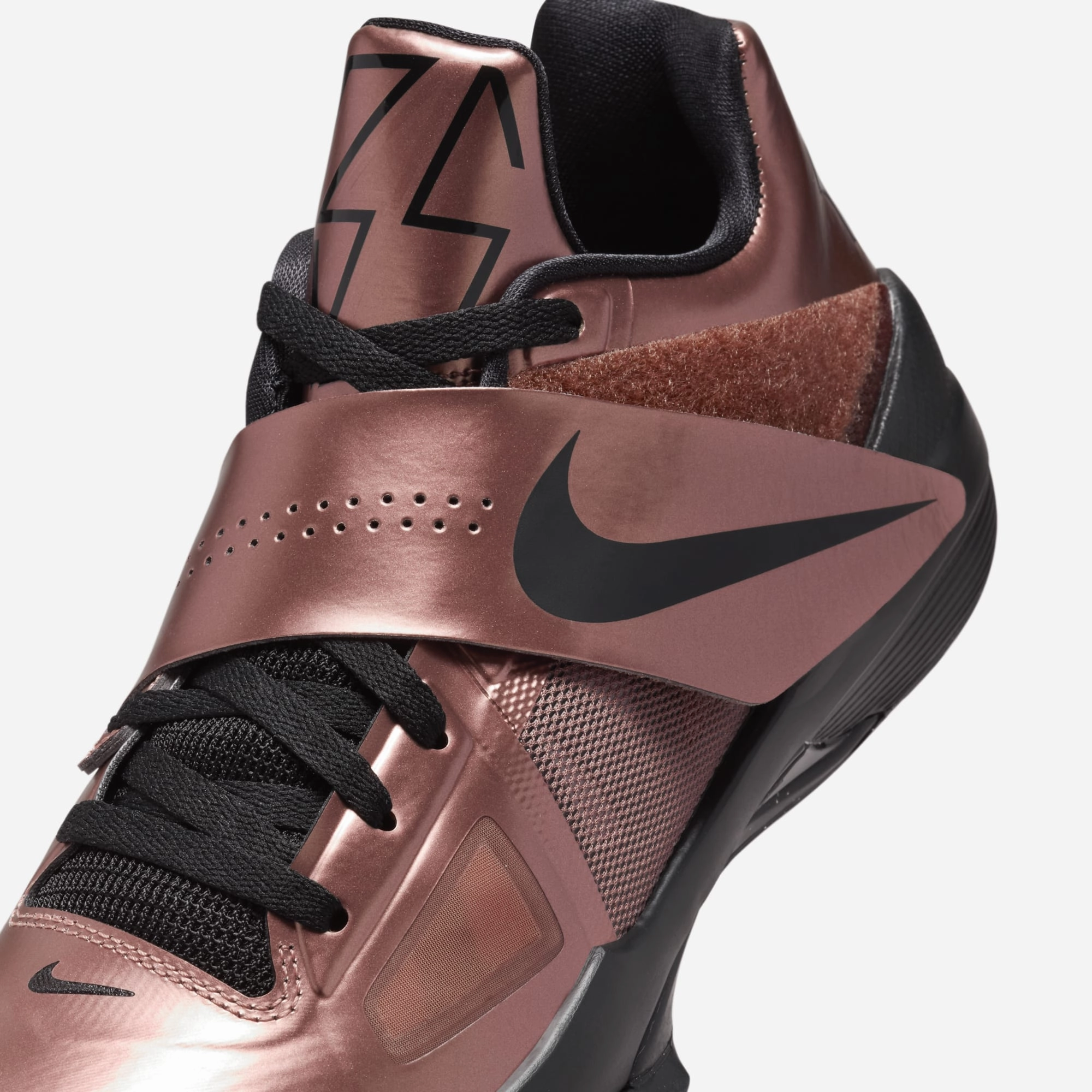 (Men's) Nike KD 4 'Christmas' (2024) FZ5913-800 style in sync