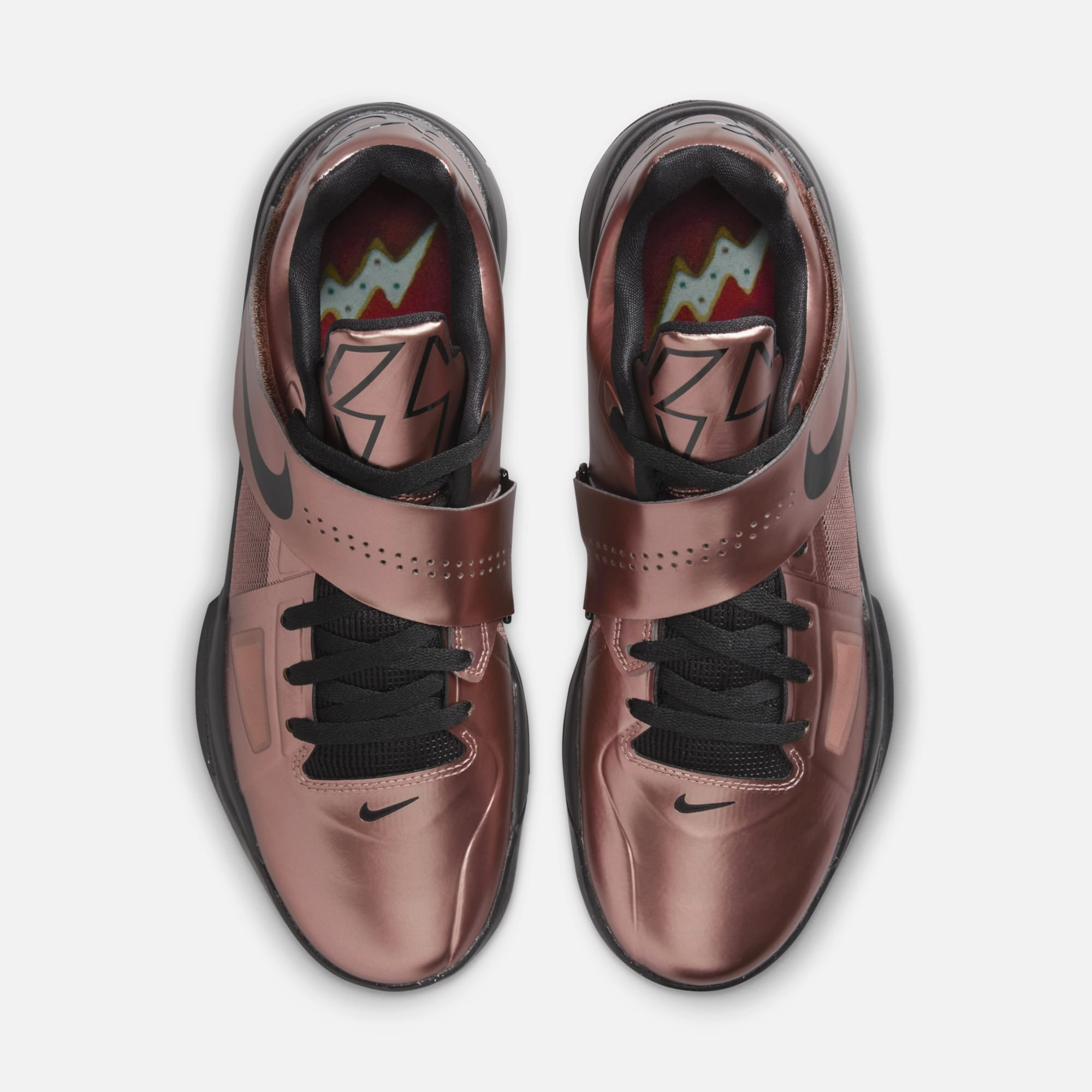 (Men's) Nike KD 4 'Christmas' (2024) FZ5913-800 style in sync