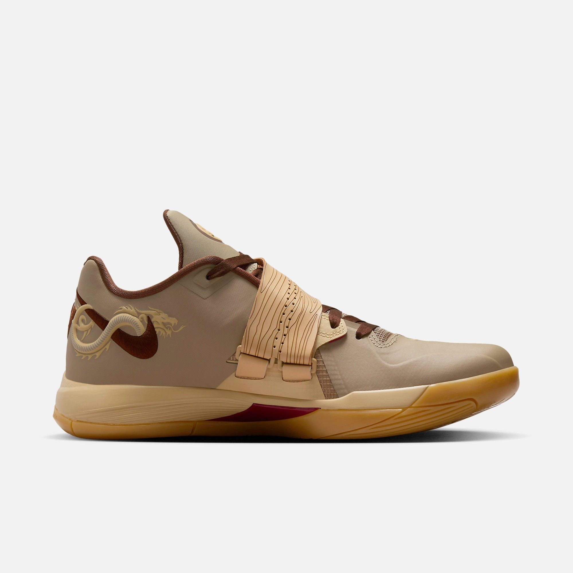 (Men's) Nike KD 4 CNY 'Chinese New Year YOTD Year of the Dragon 2.0' (2024) FJ4189-200 clarity wear