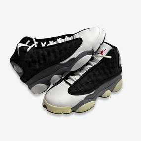 [NEW-CONDITIONAL: Size 4.5Y / 6W] (GS) Air Jordan 13 Retro 'Black Flint' (2023) 884129-060 all-weather vibe crafted lifestyle gear