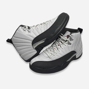 [PRE-LOVED: Size 10.5M / 12W] (Men's) Air Jordan 12 Retro 'White / Dark Grey' (2019) 130690-160 on-the-go style dynamic presence