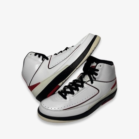 [PRE-LOVED: Size 10.5M / 12W] (Men's) Air Jordan 2 Retro QF 'Chicago Bulls' (2010) 395709-101 modern wearables future-ready looks