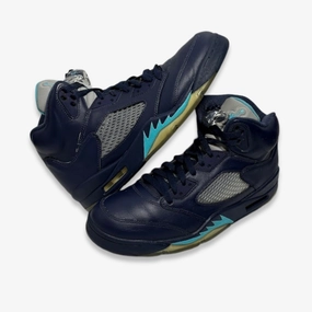 [PRE-LOVED: Size 10.5M / 12W] (Men's) Air Jordan 5 Retro 'Pre-Grape' (2015) 136027-405 effortless edge minimal mode