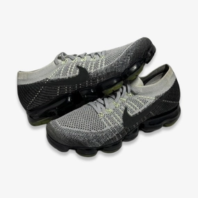 [PRE-LOVED: Size 10M / 11.5W] (Men's) Nike Air VaporMax 'Grey Neon' (2017) 922915-002 clean profile dayflow gear