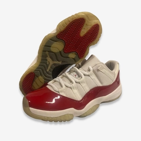 [PRE-LOVED: Size 8.5M / 10W] (Men's) Air Jordan 11 Retro Low 'Cherry' (2016) 528895-102 elevate your day modern casuals