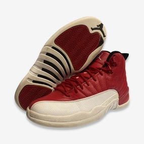 [PRE-LOVED: Size 8.5M / 10W] (Men's) Air Jordan 12 Retro 'Gym Red / White' (2016) 130690-600 tech-forward fit adaptable pieces