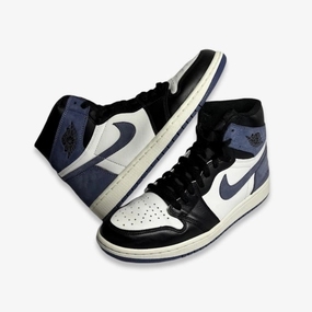[PRE-LOVED: Size 8.5M / 10W] (Men's) Air Jordan 1 Retro High OG 'Blue Moon' (2018) 555088-115 bold and clean essential drop