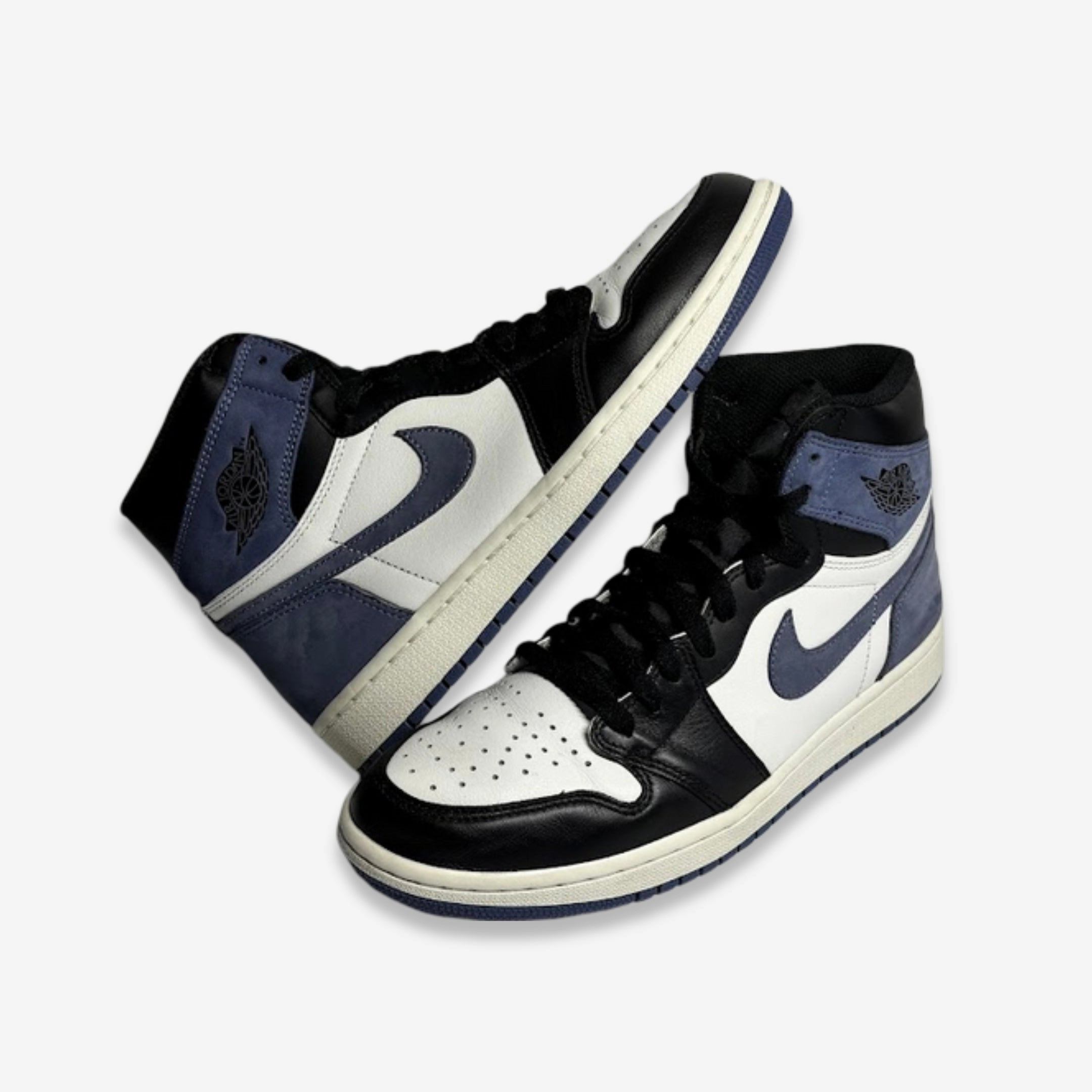 [PRE-LOVED: Size 8.5M / 10W] (Men's) Air Jordan 1 Retro High OG 'Blue Moon' (2018) 555088-115 modern wearables future-neutral