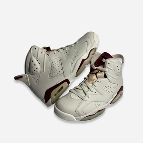 [PRE-LOVED: Size 8.5M / 10W] (Men's) Air Jordan 6 Retro OG 'Maroon' (2015) 384664-116 form and motion your daily vibe
