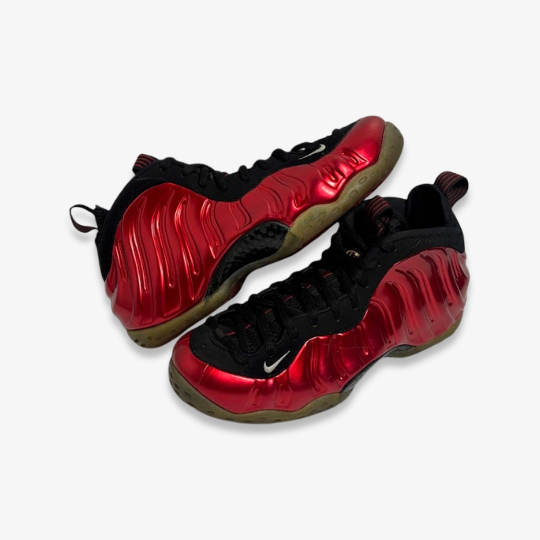 [PRE-LOVED: Size 9M / 10.5W] (Men's) Nike Air Foamposite One 'Metallic Red' (2017) 314996-610 everyday ease constant vibe