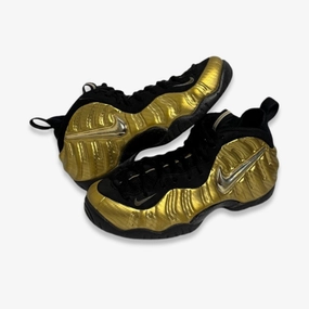 [PRE-LOVED: Size 9M / 10.5W] (Men's) Nike Air Foamposite Pro 'Metallic Gold' (2017) 624041-701 streamlined fit city-form