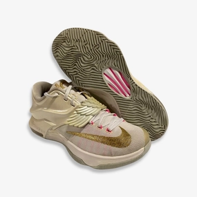 [PRE-LOVED: Size 9M / 10.5W] (Men's) Nike KD 7 PRM 'Aunt Pearl' (2015) 706858-176 explore with ease freedom dressed