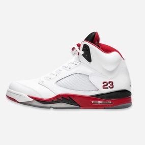 *PRE-ORDER* (Men's) Air Jordan 5 Retro OG 'Fire Red / Black Tongue' (2025) HQ7978-101 functional ease feel the flow