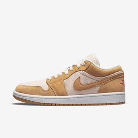 (Women's) Air Jordan 1 Low SE 'Twine Corduroy' (2021) DH7820-700 coolly crafted adaptable pieces