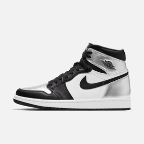 (Women's) Air Jordan 1 Retro High OG 'Silver Toe' (2021) CD0461-001 style meets tech subtle evolution