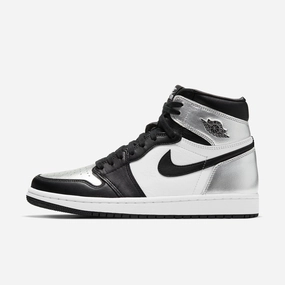 (Women's) Air Jordan 1 Retro High OG 'Silver Toe' (2021) CD0461-001 style meets tech subtle evolution
