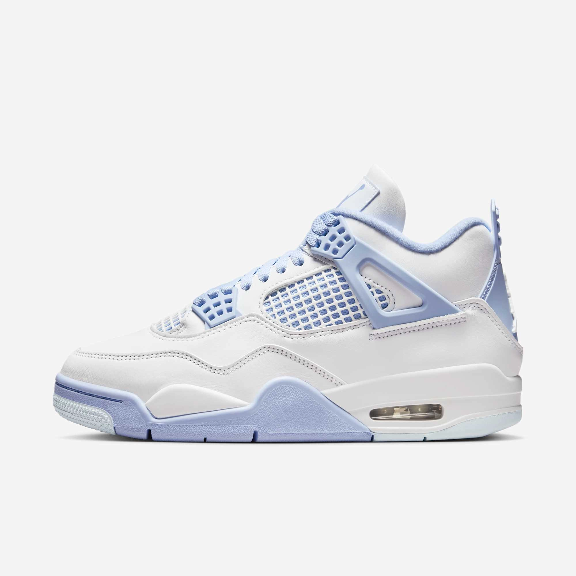 (Women's) Air Jordan 4 Retro 'Forget Me Not / Aluminum' (2025) HV0823-100 confident layers bold harmony