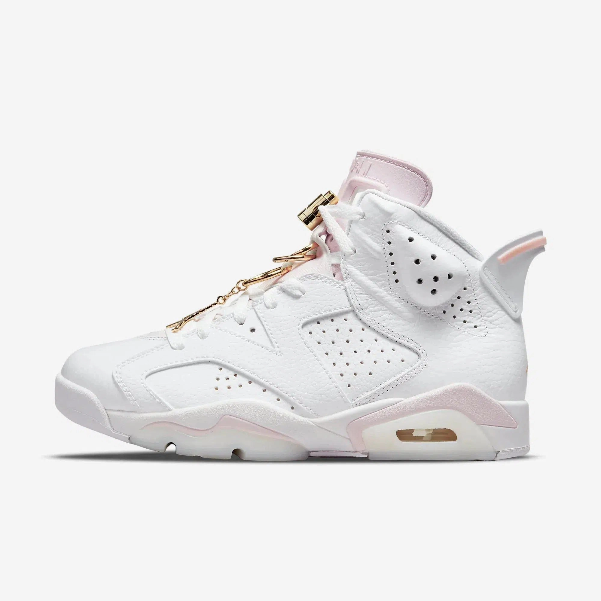 (Women's) Air Jordan 6 Retro 'Gold Hoops' (2021) DH9696-100 go-anywhere style less is bold