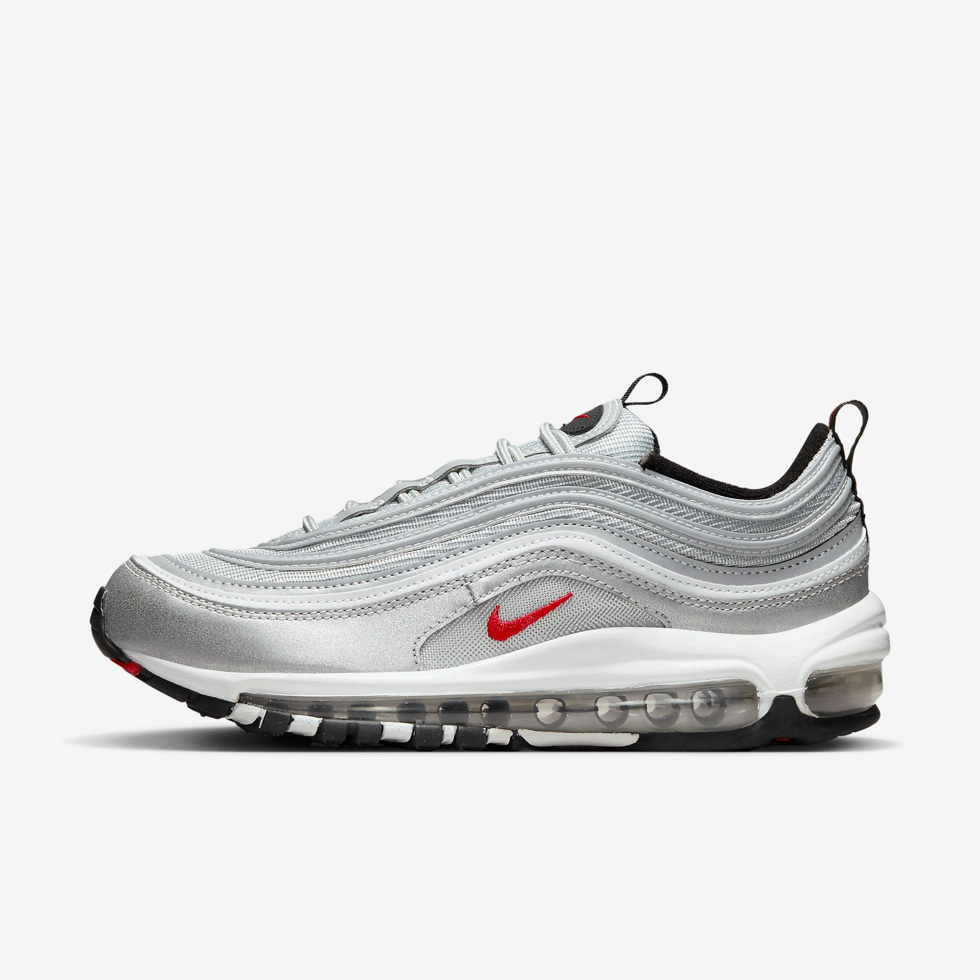 sleek citywear (Women's) Nike Air Max 97 OG 'Metallic Silver Bullet' (2022) DQ9131-002 edge-layered