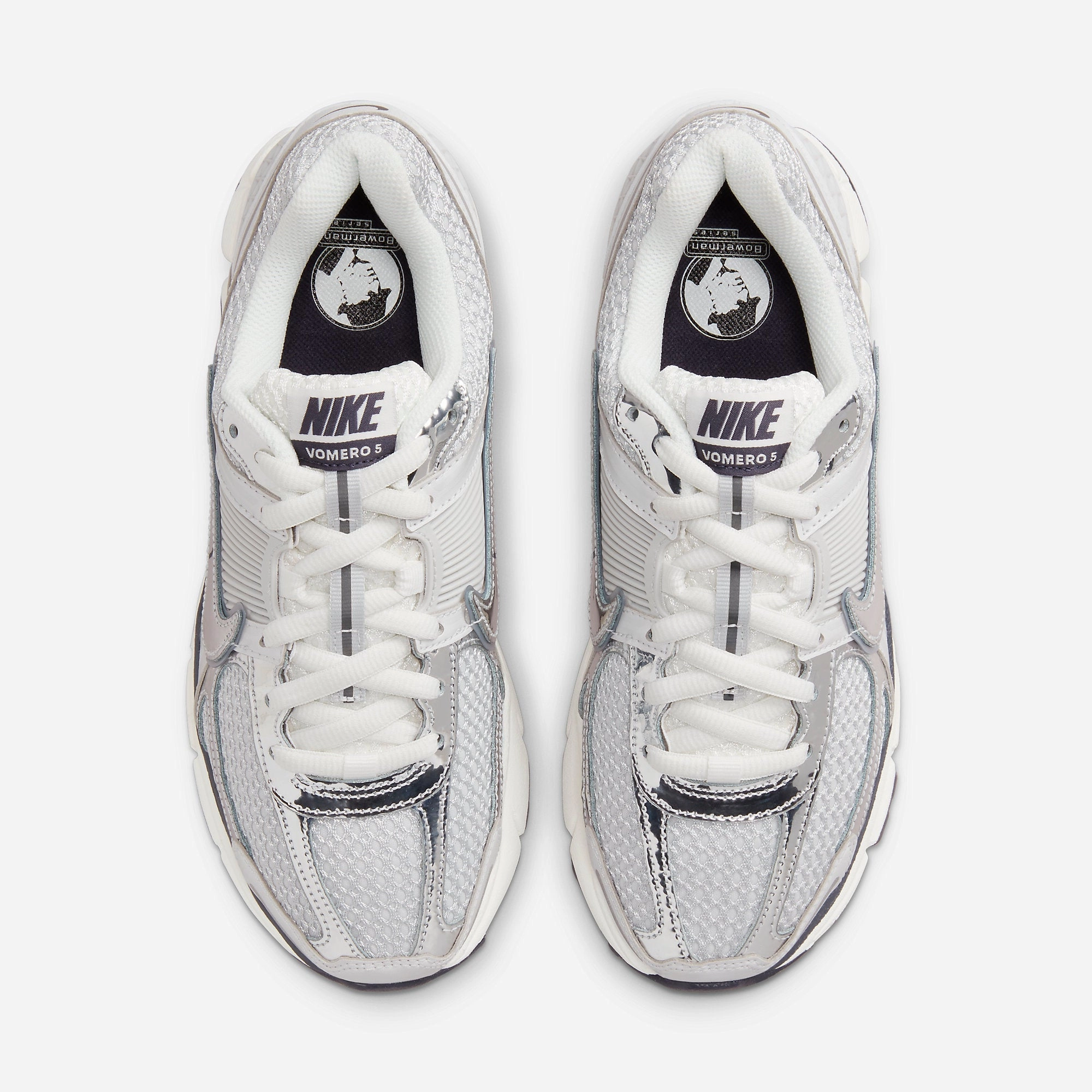 (Women's) Nike Zoom Vomero 5 'Photon Dust / Metallic Silver' (2023) FD0884-025 modular motionwear