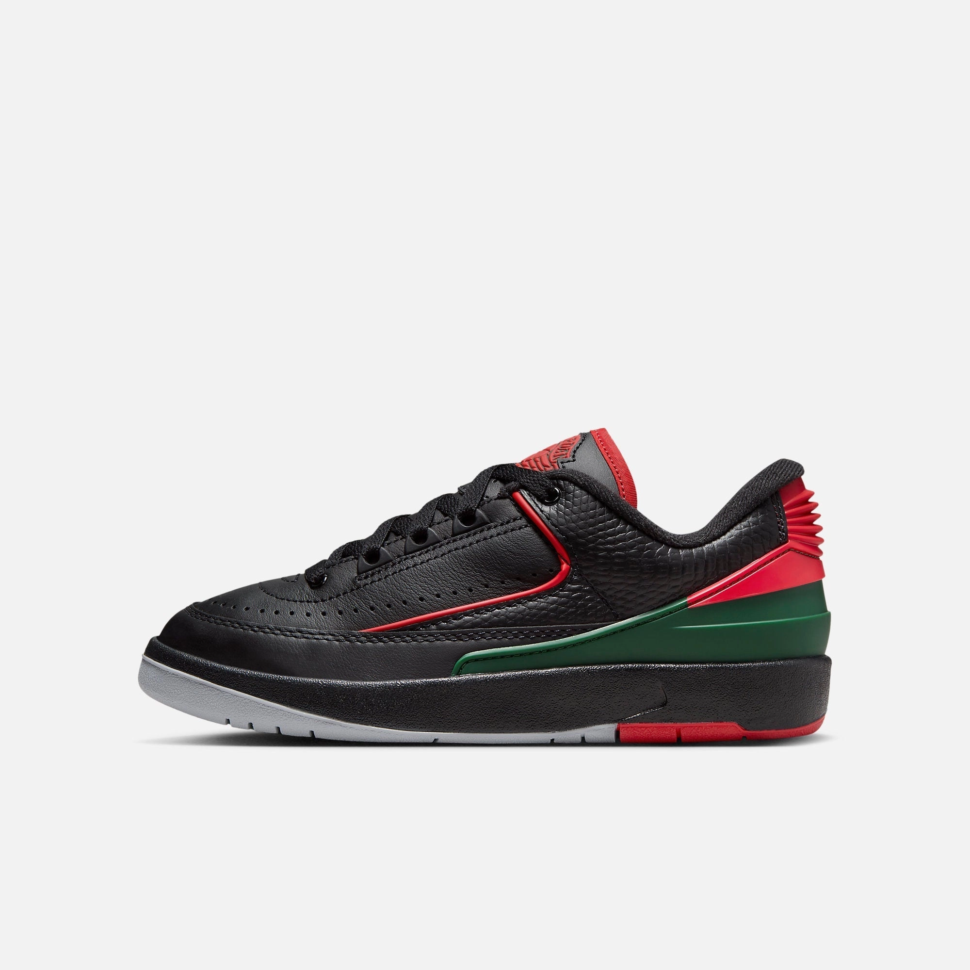 adapt and go (GS) Air Jordan 2 Retro Low 'Christmas / Gucci' (2023) FJ6869-006 layered living