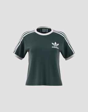 Adidas Adicolor Classics 3-Stripes Tee Wool - sourced fashion Recycled fashion materials