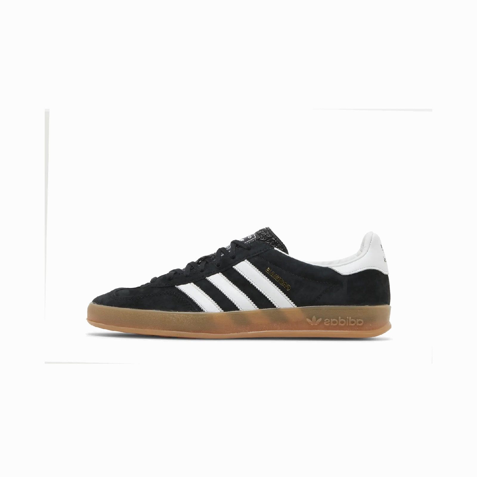 adidas Gazelle Black White Gum